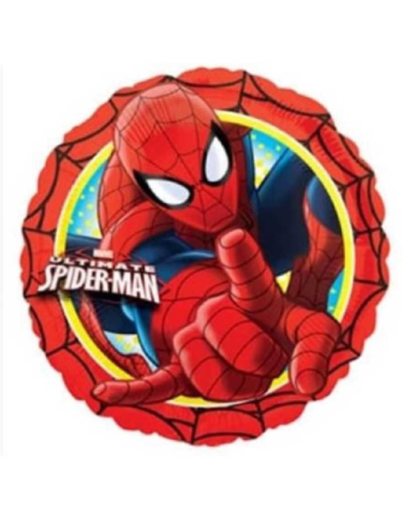 GLOBO SPIDERMAN ROJO x1