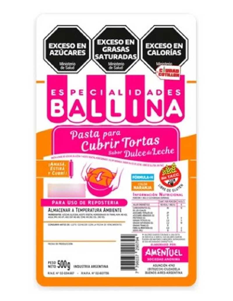 PASTA PARA CUBRIR TORTA x 500g NARANJA