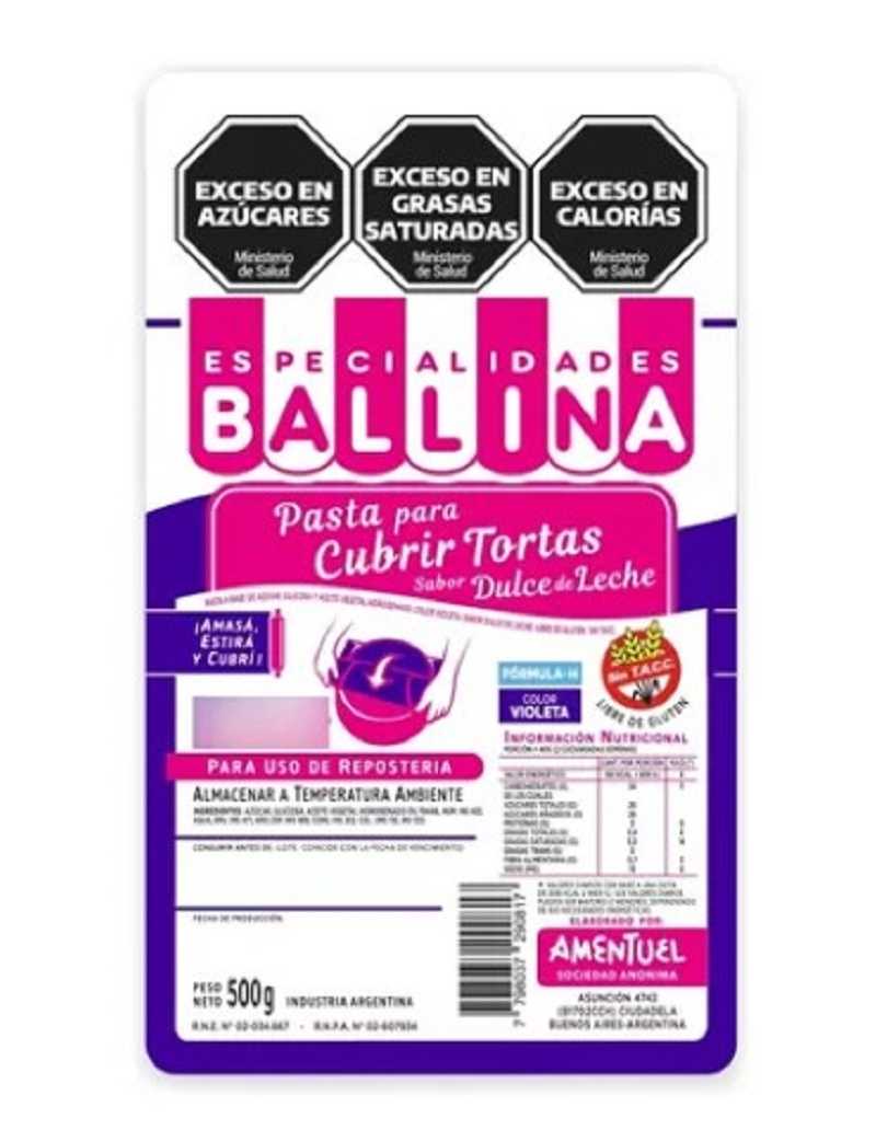 PASTA PARA CUBRIR TORTA x 500g VIOLETA