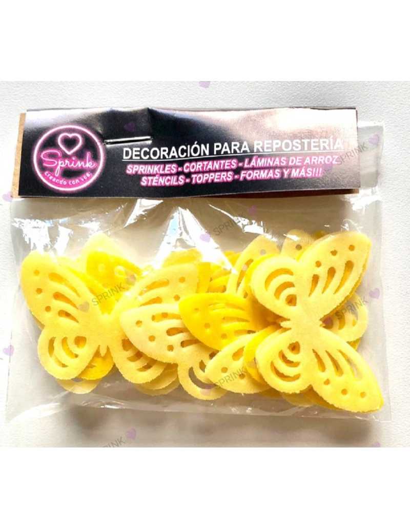 SPRINK MARIPOSAS COMESTIBLES AMARILLO