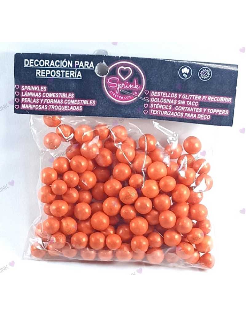 SPRINK PERLAS COMESTIBLES x40g PERLADO NARANJA