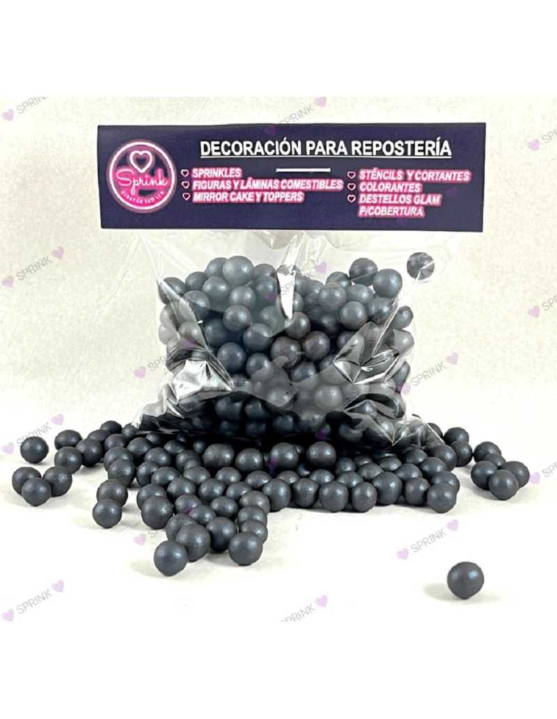 SPRINK PERLAS COMESTIBLES x40g PERLADO NEGRO