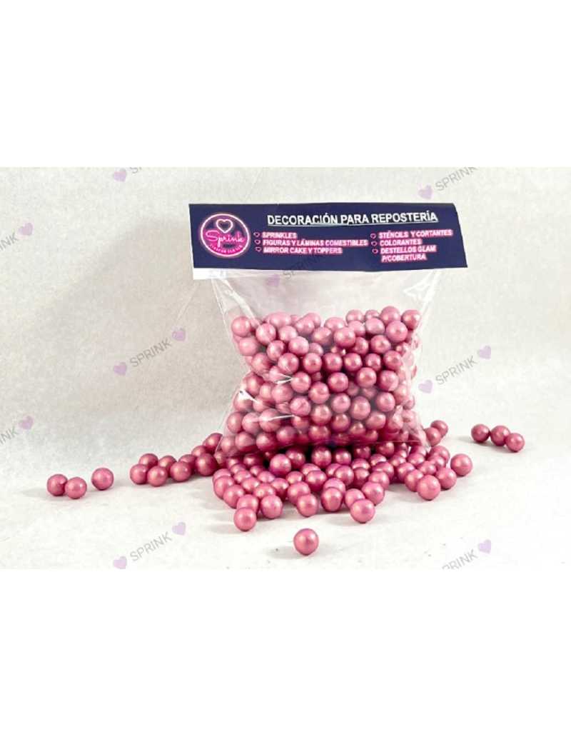 SPRINK PERLAS COMESTIBLES x40g PERLADO ROSA