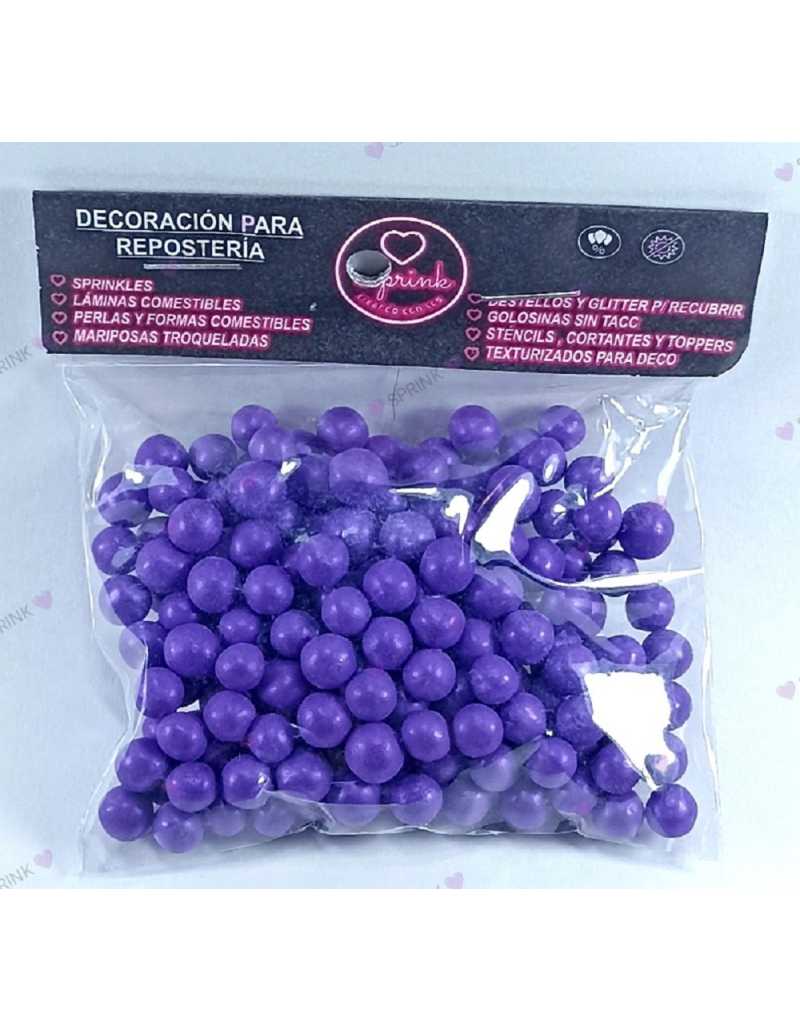 SPRINK PERLAS COMESTIBLES x40g PERLADO VIOLETA